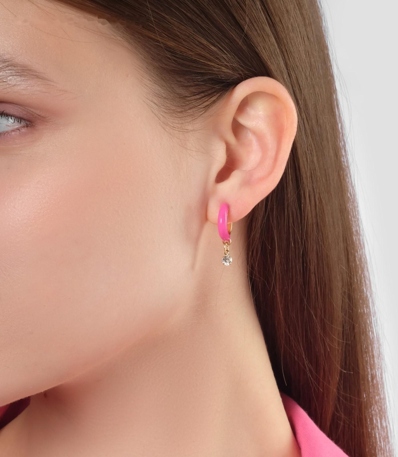 Серьги эмаль 