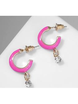 Серьги эмаль 