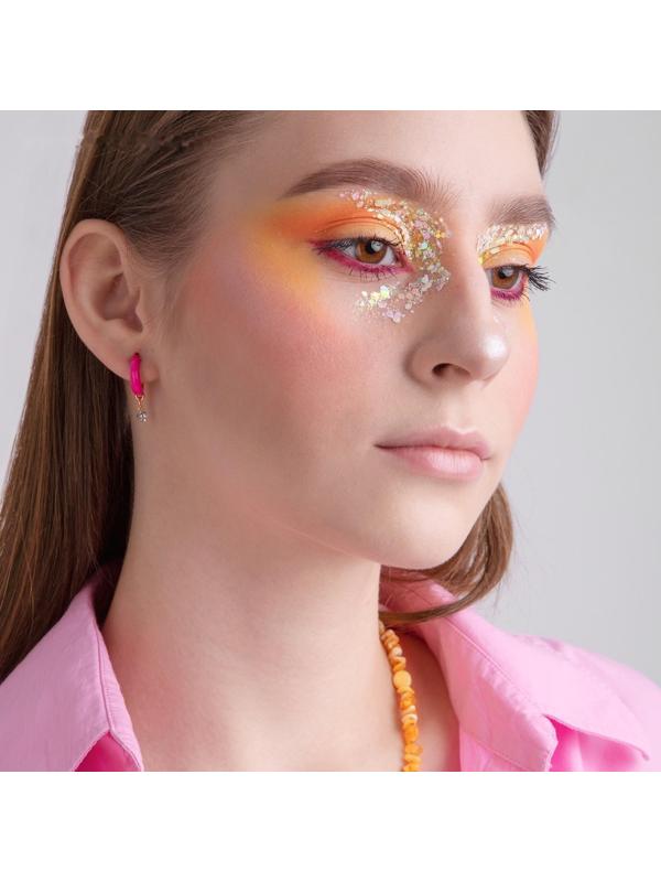 Серьги эмаль 