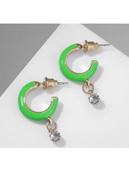 Серьги эмаль 