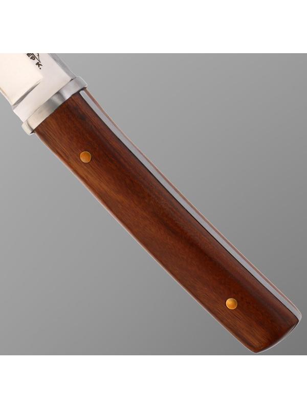 Нож-танто в оплетке в дереве, клинок 9,8см