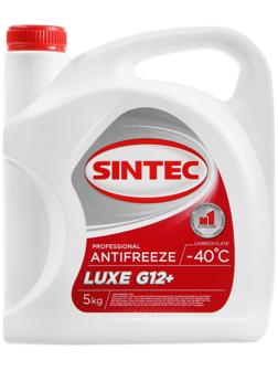 Антифриз Sintec Luxe красный G12+, 5 л