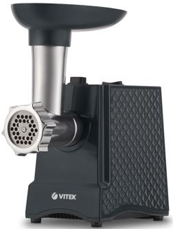 Мясорубка Vitek VT-3619, 2000 Вт, реверс, чёрная