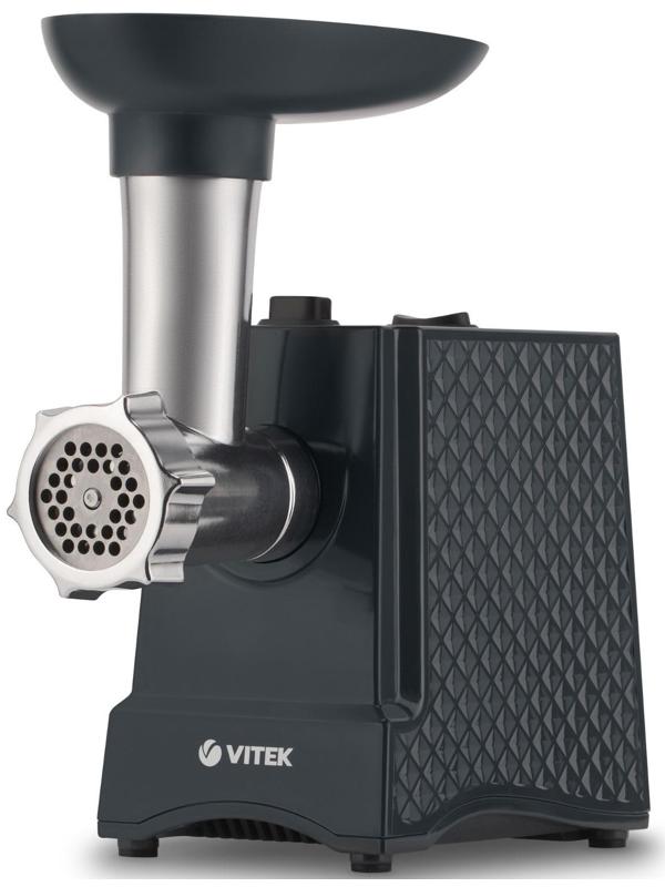 Мясорубка Vitek VT-3619, 2000 Вт, реверс, чёрная