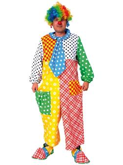 Карнавальный костюм «Клоун Клёпа», без ботинок, р. 52-54, рост 182 см