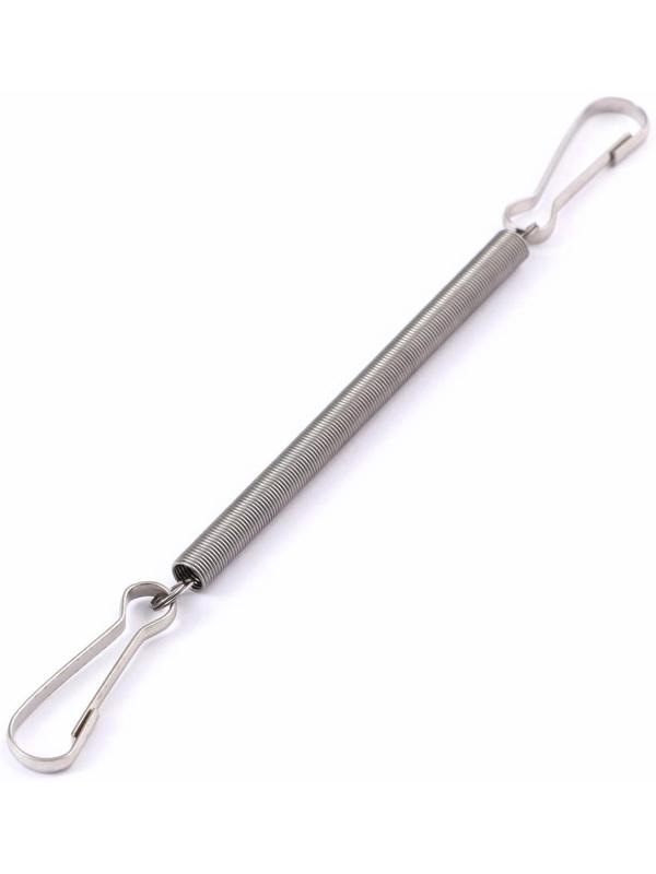 Поилка для животных, 500 мл, крепление-пружинка, синяя