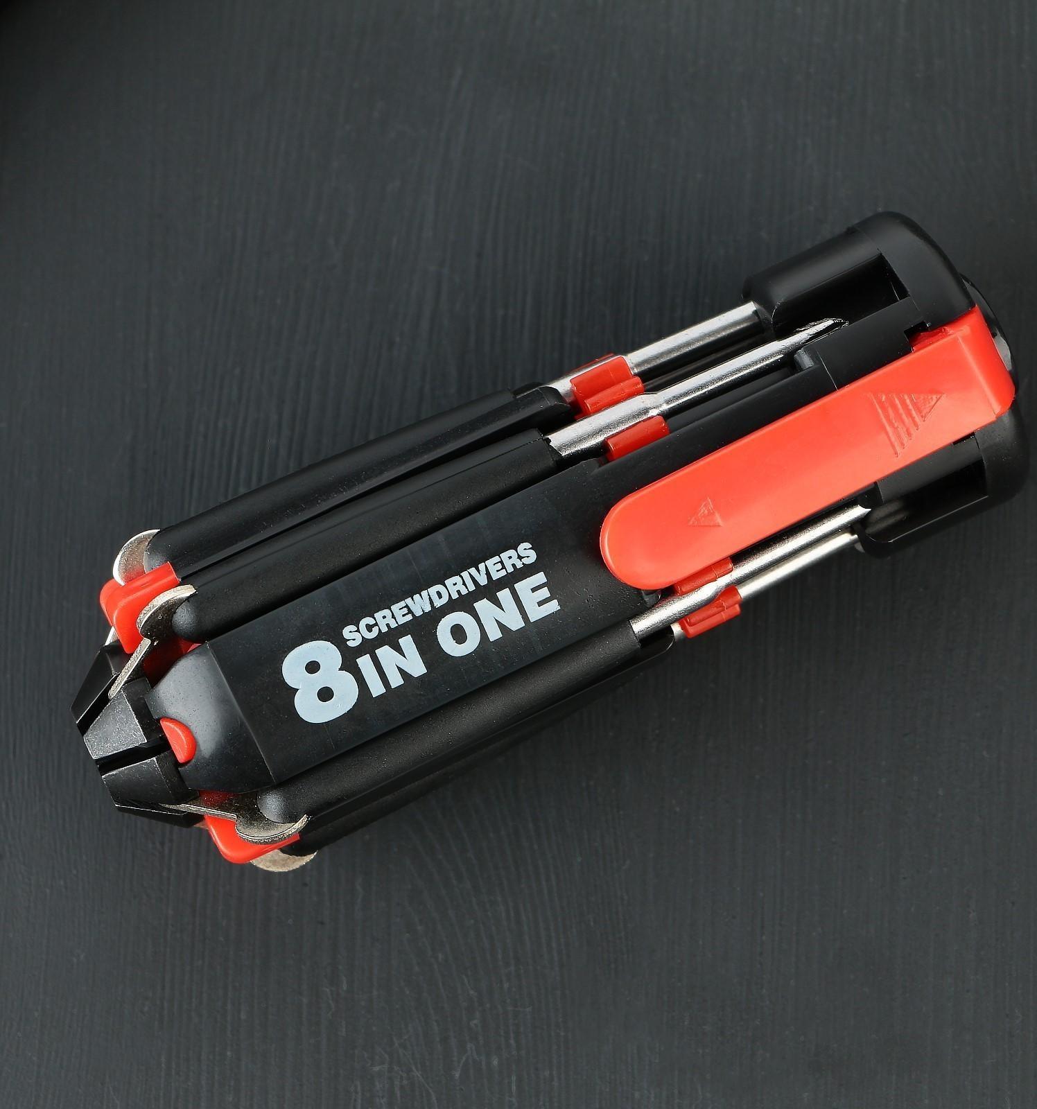 Фонарик-мультитул «Все по плечу», 8 в 1