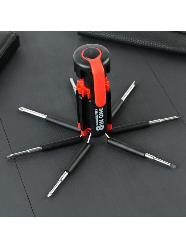 Фонарик-мультитул «Все по плечу», 8 в 1