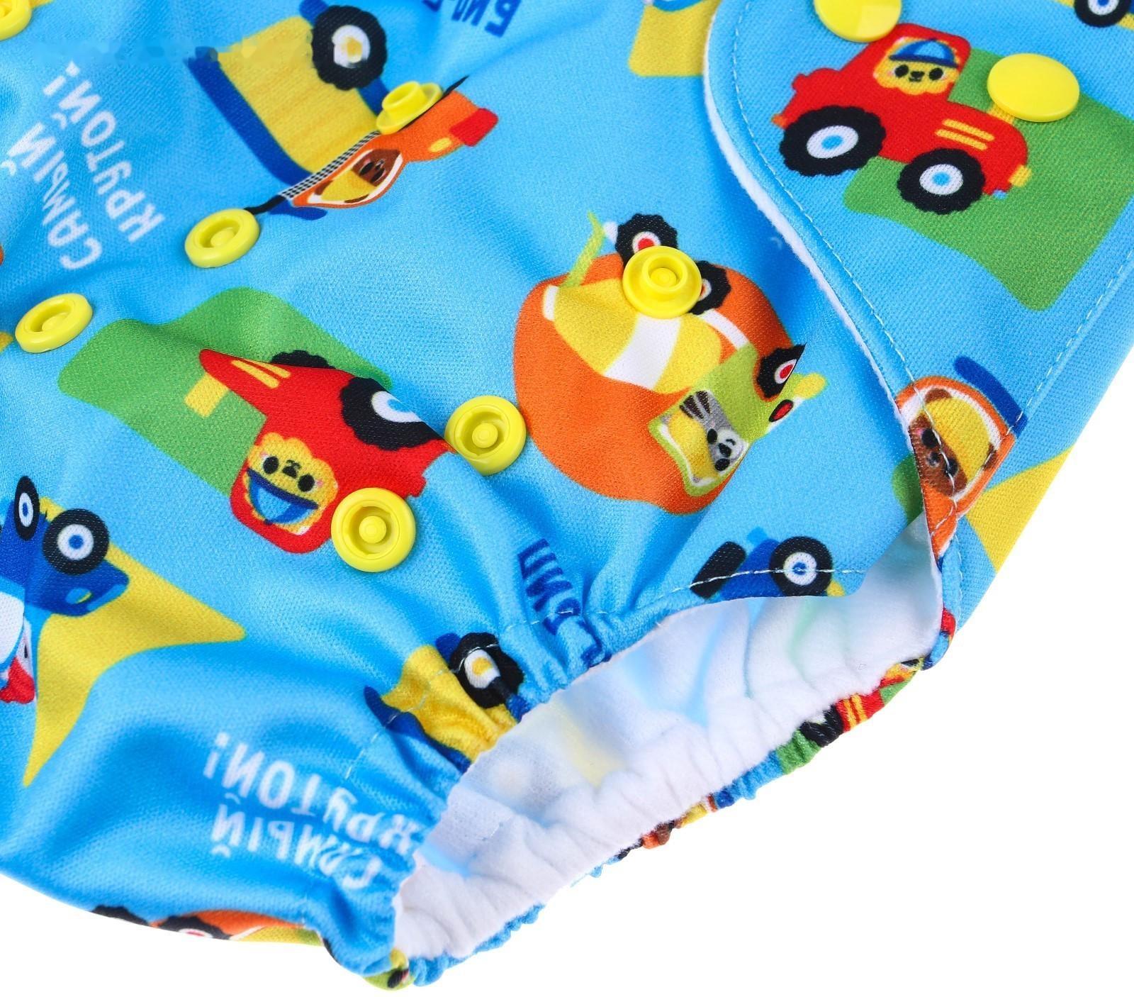 Многоразовый подгузник «Транспорт»