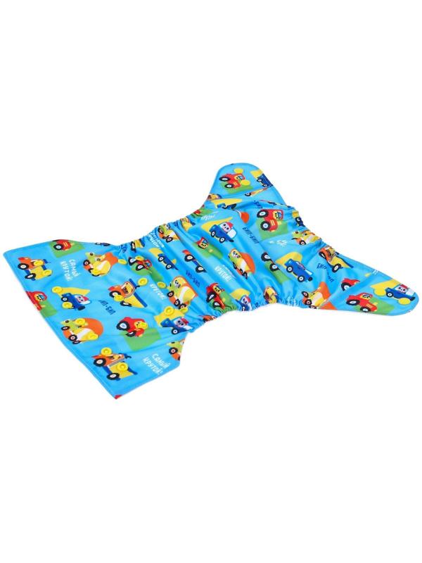 Многоразовый подгузник «Транспорт»