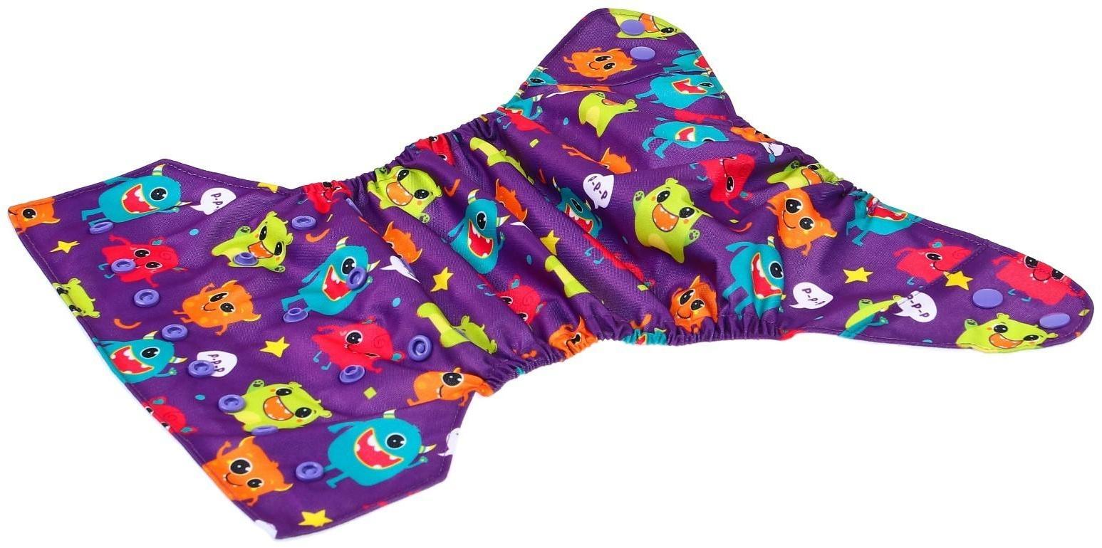 Многоразовый подгузник «Монстрики»