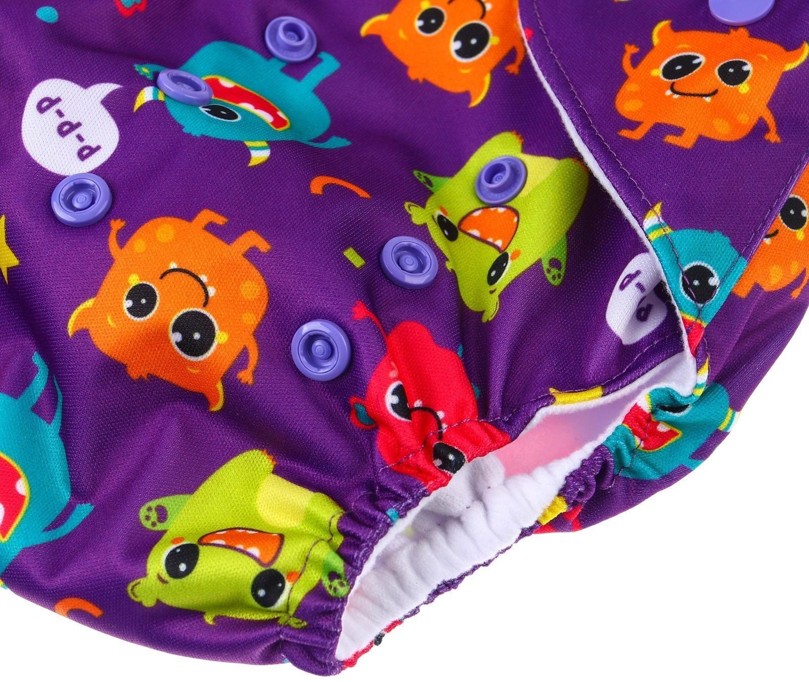 Многоразовый подгузник «Монстрики»