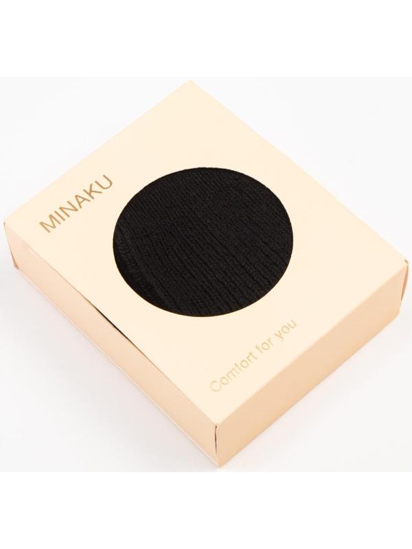 Носки мужские MINAKU цв.черный, р-р 41-45 (25-28 см)