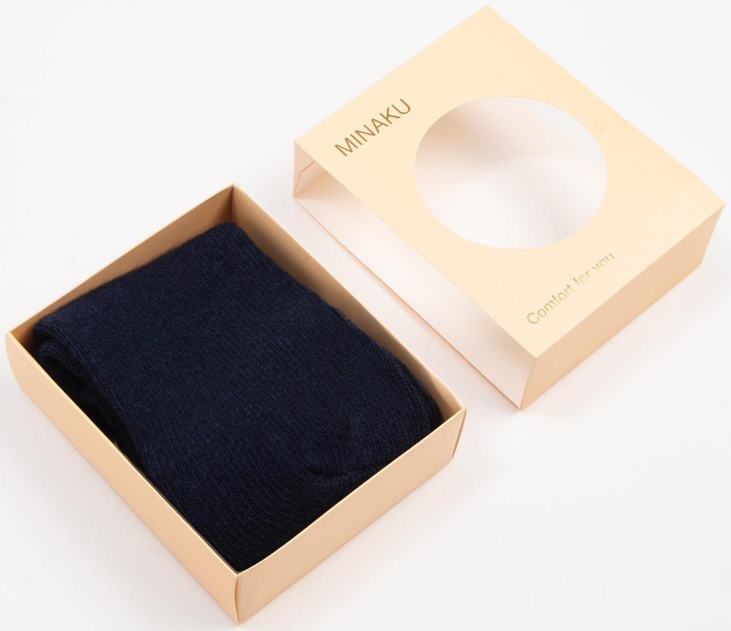 Носки мужские MINAKU цв.синий, р-р 41-45 (25-28 см)