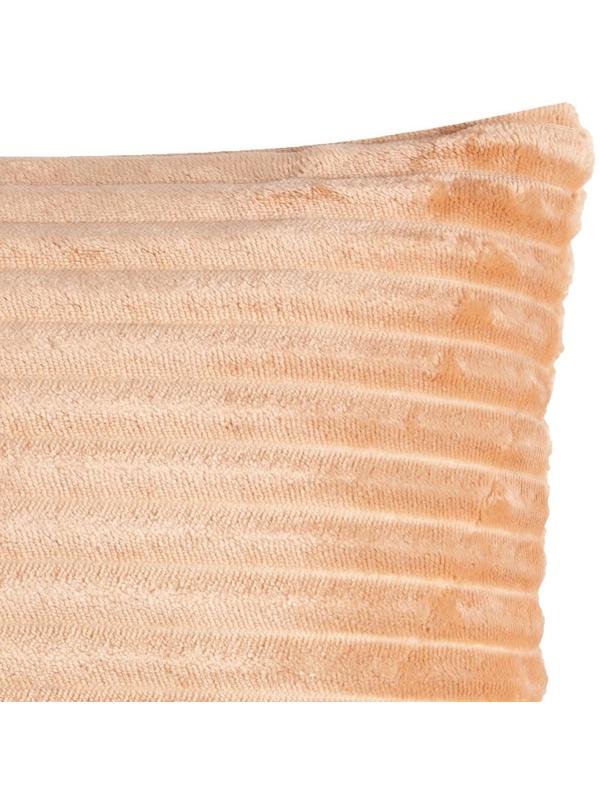 Наволочка декоративная Этель цвет бежевый,40х40 см, велсофт, 100% п/э