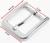 Пряжка для ремня, 4 × 4,4 см, 30 мм, цвет серебряный