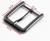 Пряжка для ремня, 4 × 4,4 см, 30 мм, цвет чёрный никель