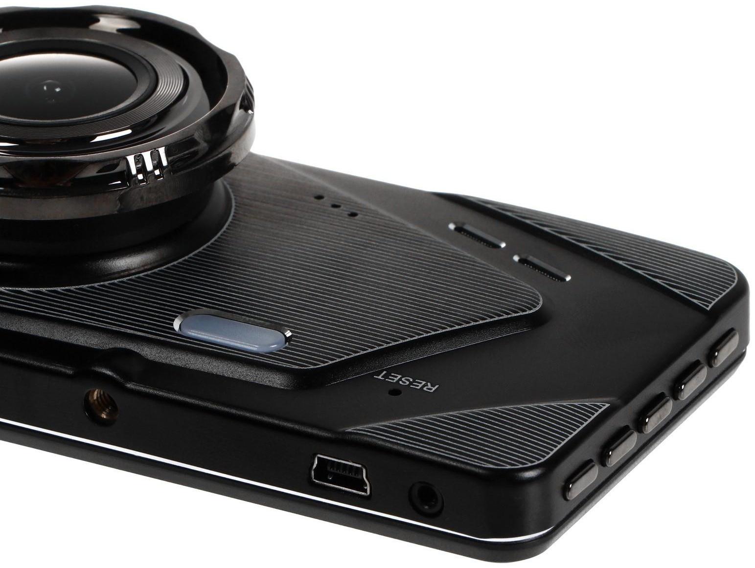 Видеорегистратор Cartage Premium, 2 камеры, HD 1080P, IPS 4, обзор 120°