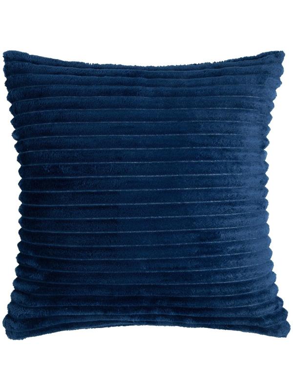 Наволочка декоративная Этель цвет синий,40х40 см, велсофт, 100% п/э
