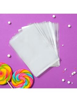 Пакет фасовочный БОПП с клеевым клапаном 10 х 15 см, 25 мкм / 100 шт.