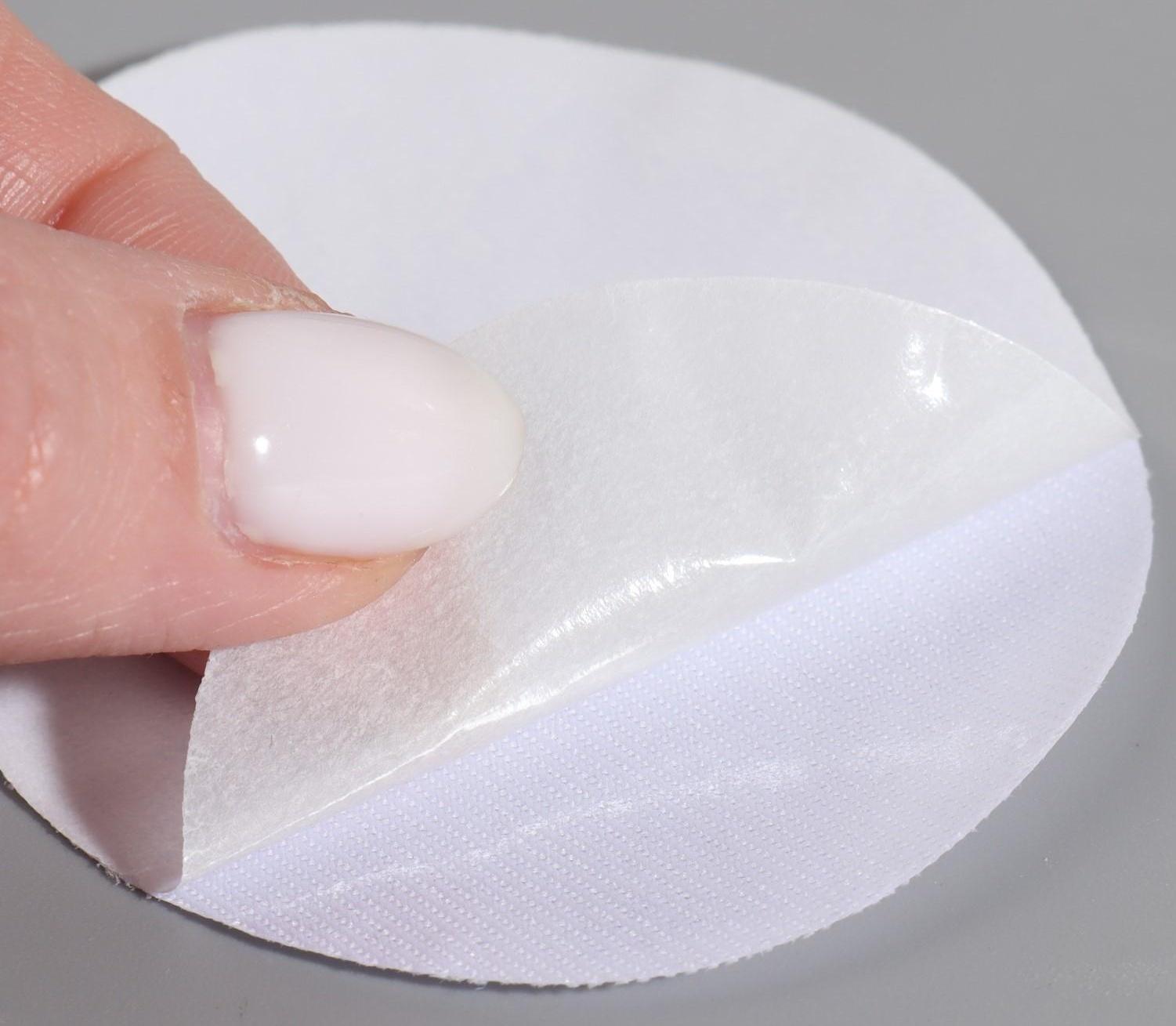 Набор заплаток для одежды, термоклеевые, 7 шт, цвет белый