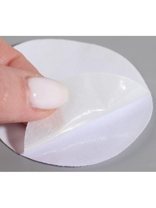 Набор заплаток для одежды, термоклеевые, 7 шт, цвет белый