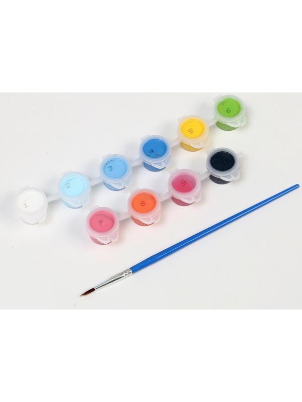 Картина по номерам «Малыш-дельфин» 20х30 см