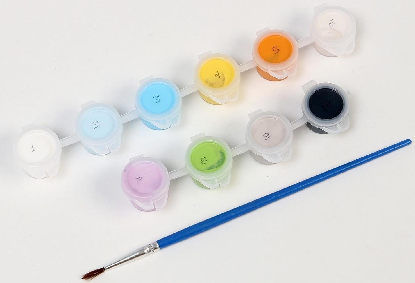 Картина по номерам «Любопытный зайчик», 20х30 см