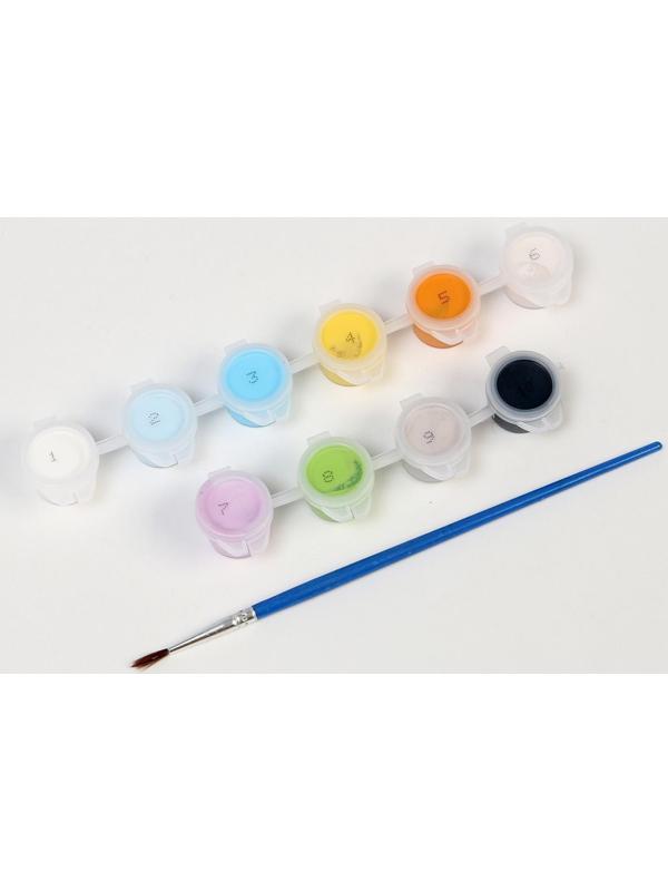 Картина по номерам «Любопытный зайчик», 20х30 см