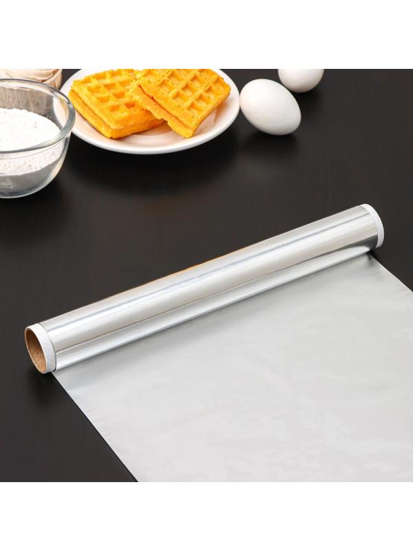 Фольга алюминиевая бытовая «Гриль», 7 м, 29 см, толщина 20 мкм