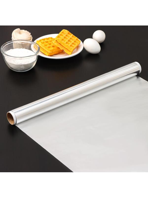 Фольга алюминиевая бытовая «Гриль», 7 м, 44 см, толщина 20 мкм