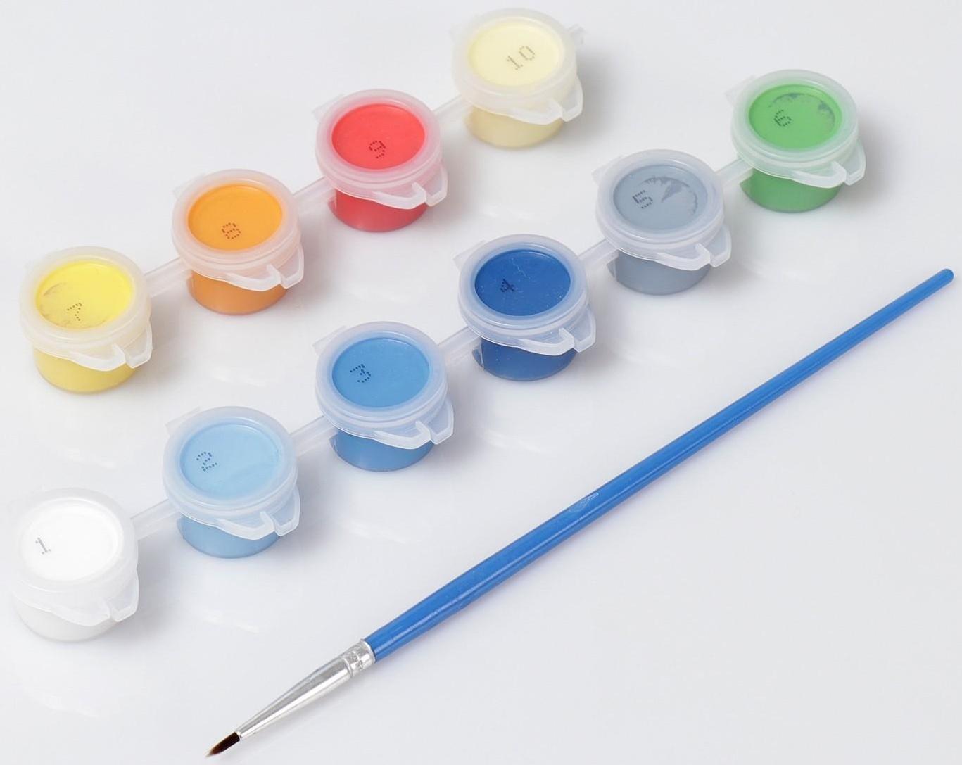 Картина по номерам «Быстрый джип» 20х30 см