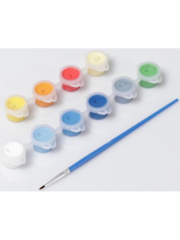 Картина по номерам «Быстрый джип» 20х30 см