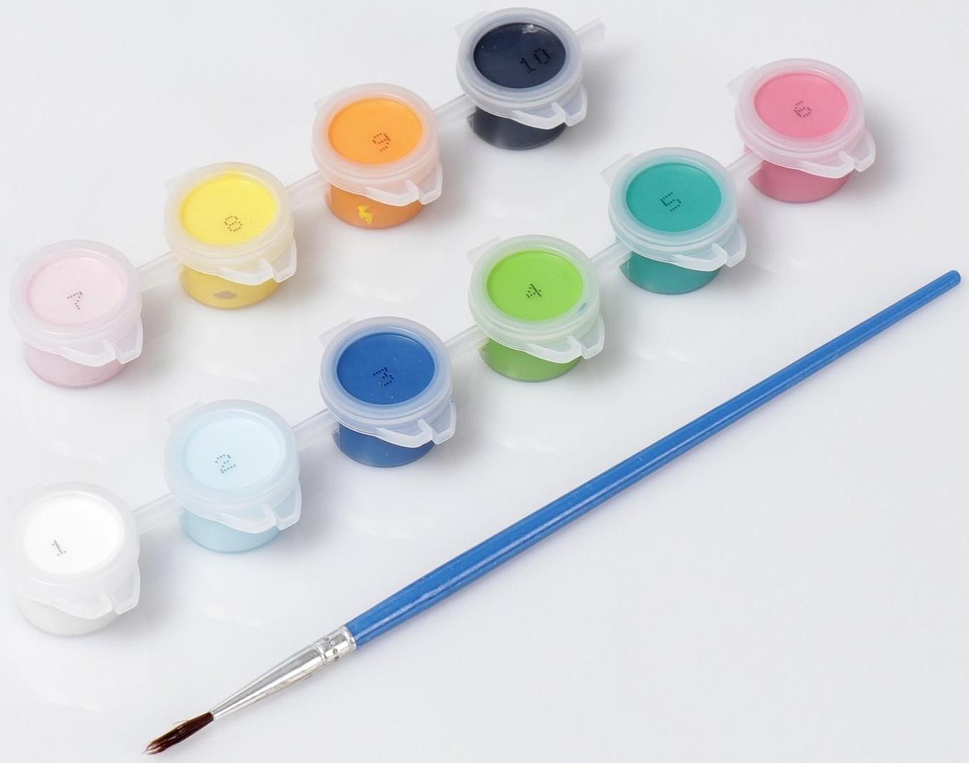 Картина по номерам «Яркие зверята» 20х30 см