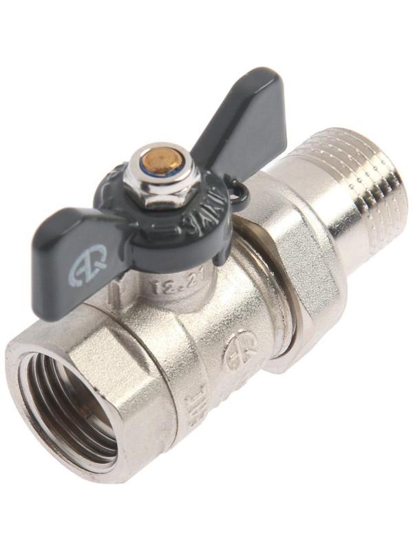 Кран шаровой AQUALINK, PN 50, внутренняя/наружная резьба 1/2