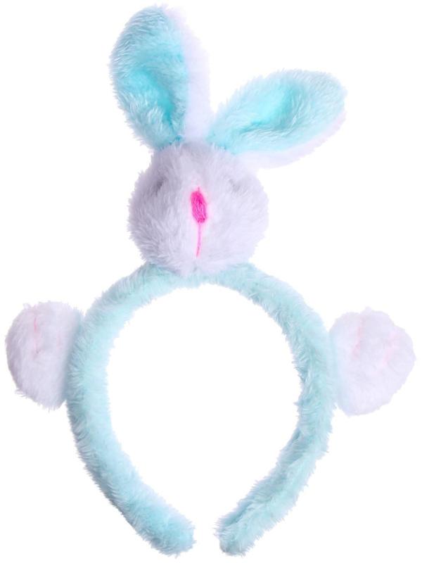 Карнавальный ободок «Заяц», цвета МИКС