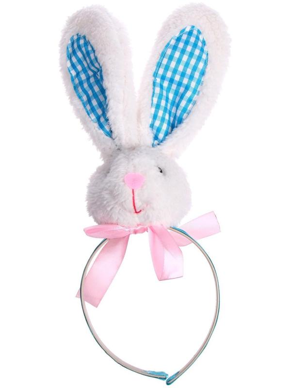 Карнавальный ободок «Зайка», цвета МИКС