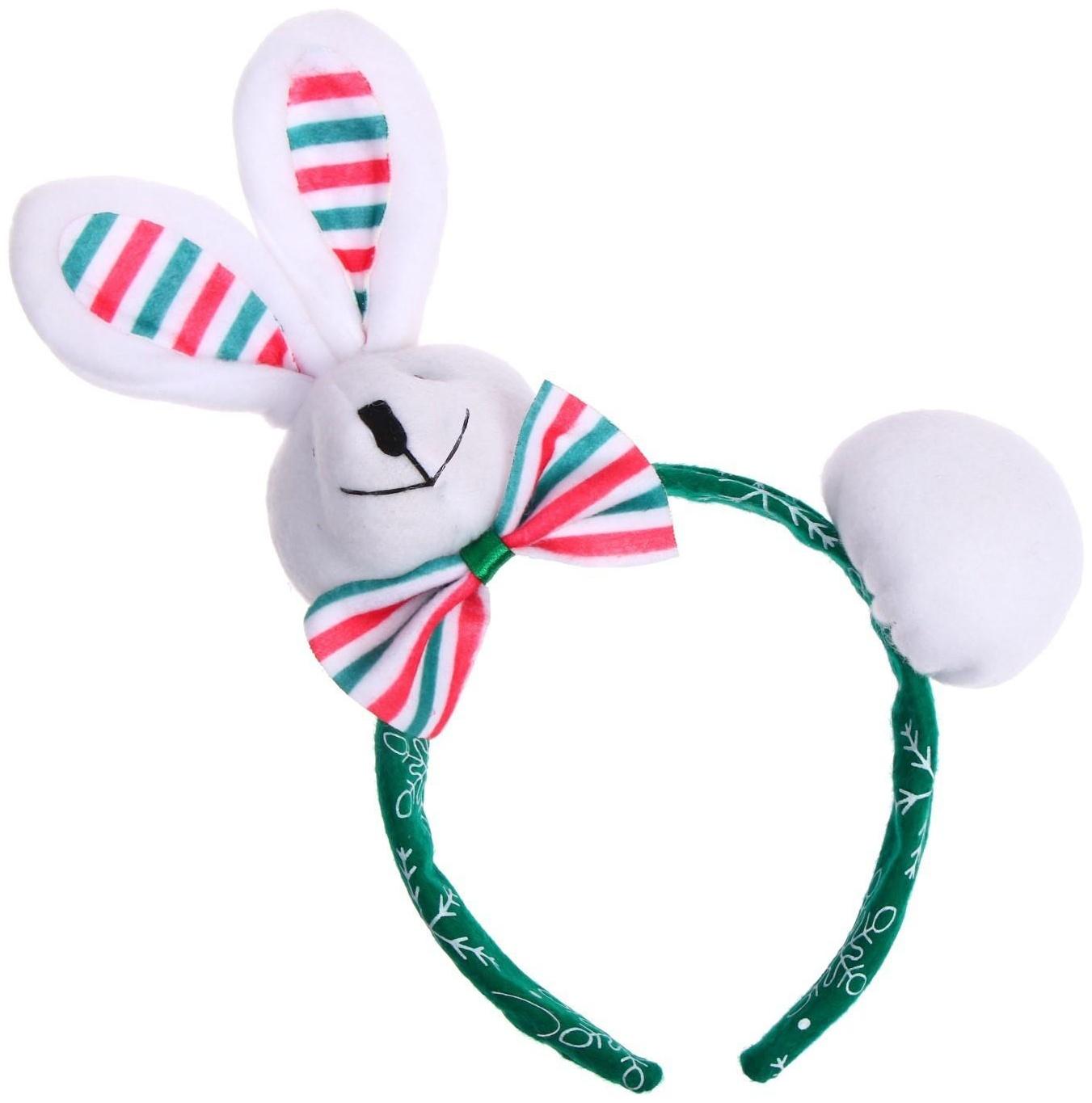 Карнавальный ободок «Зайка»