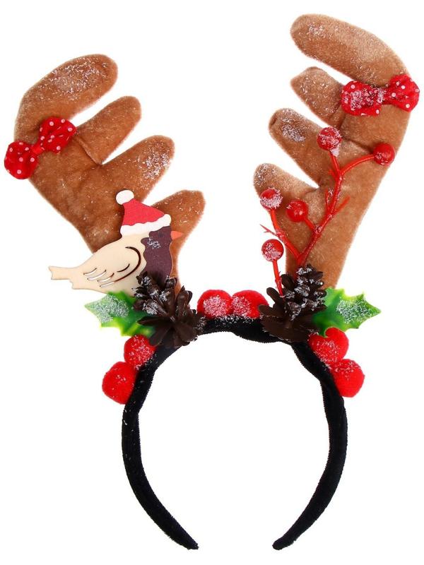 Карнавальный ободок «Рожки»