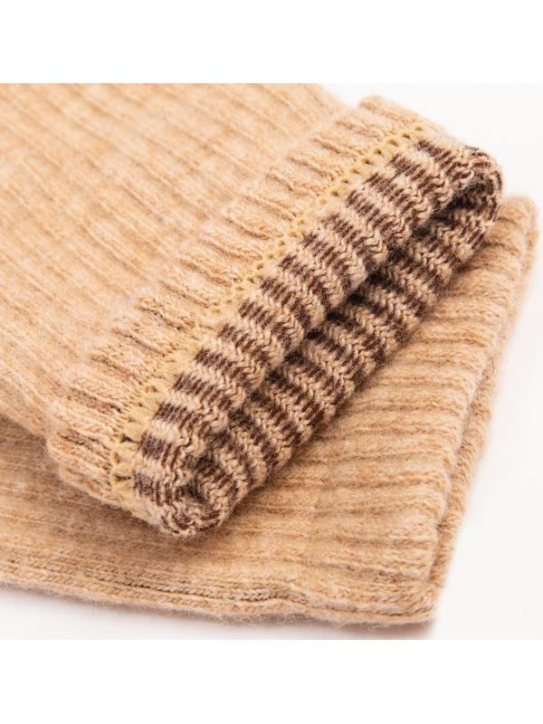 Носки с пухом верблюда мужские, цвет бежевый, размер 44-46