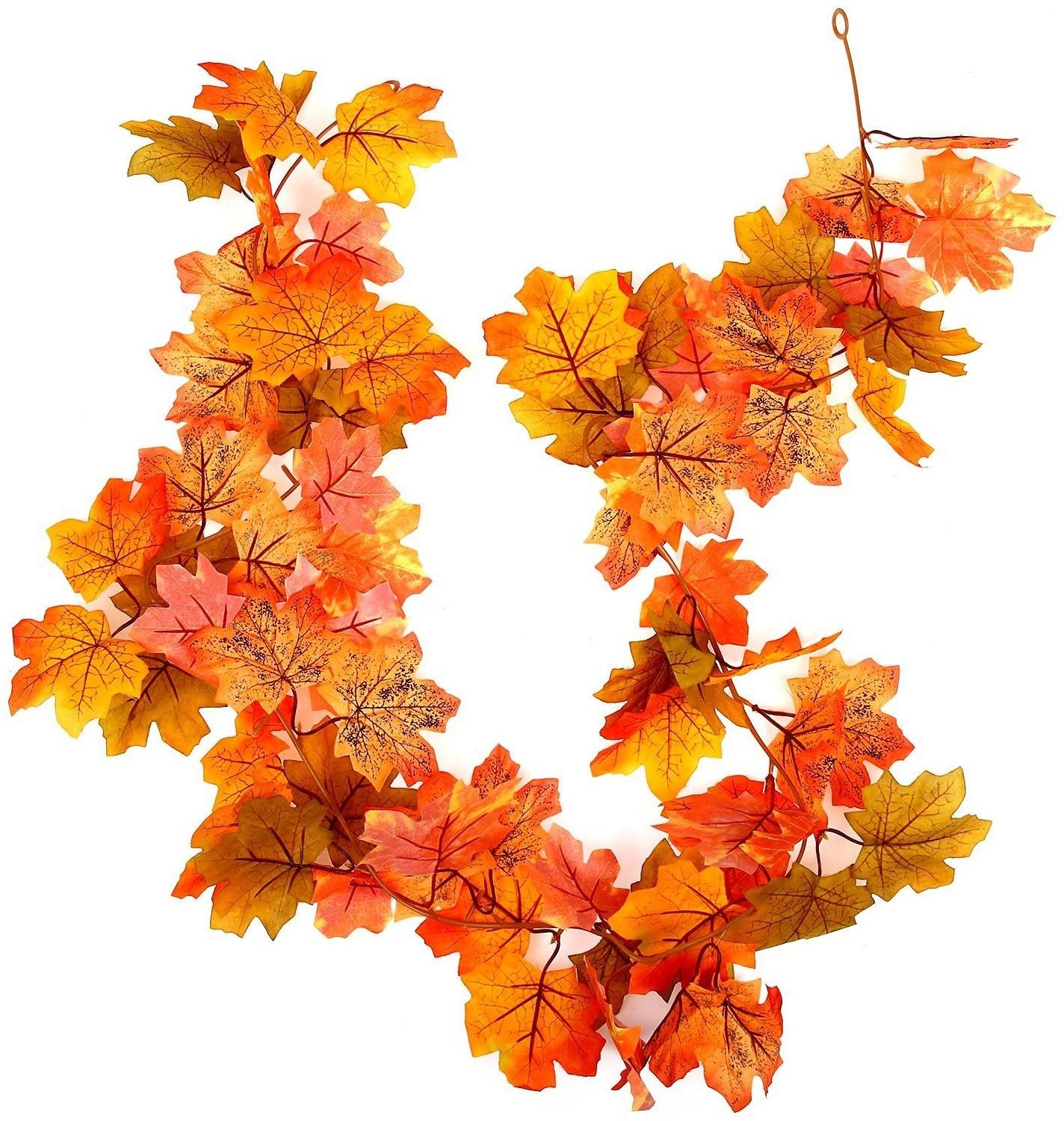 Гирлянда из листьев, длина: 180 см