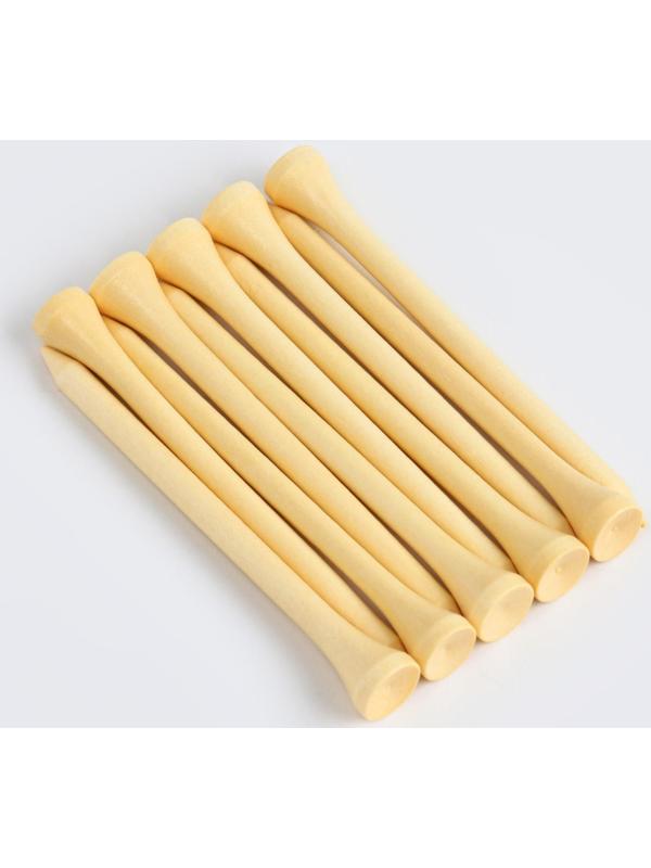 Набор подставок для гольф мяча из дерева, h-8.3 см, 10 шт