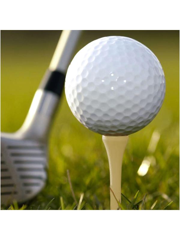 Набор подставок для гольф мяча из дерева, h-8.3 см, 10 шт