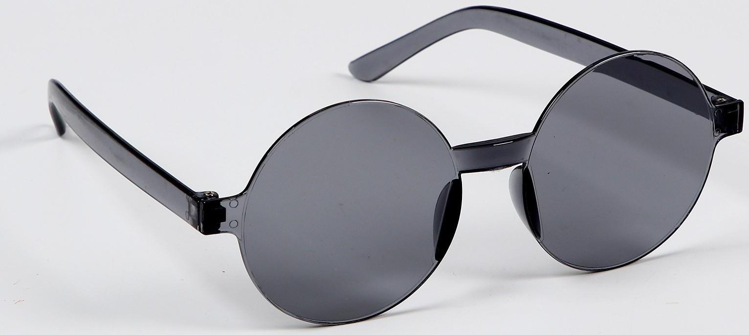 Карнавальные очки «Круглые», цвета МИКС