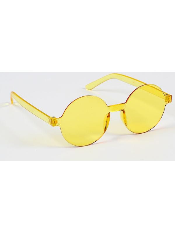 Карнавальные очки «Круглые», цвета МИКС