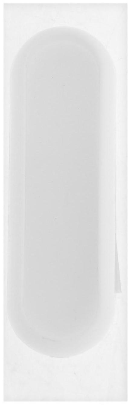 Ручка мебельная самоклеющаяся CAPPIO, L=106 мм, пластик, цвет белый