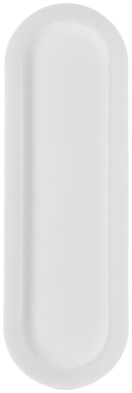 Ручка мебельная самоклеющаяся CAPPIO, L=106 мм, пластик, цвет белый