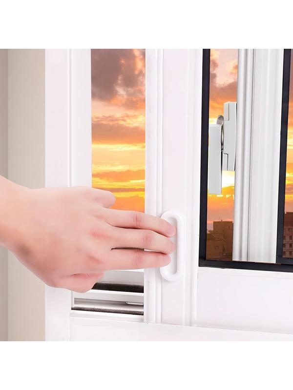 Ручка мебельная самоклеющаяся CAPPIO, L=106 мм, пластик, цвет белый