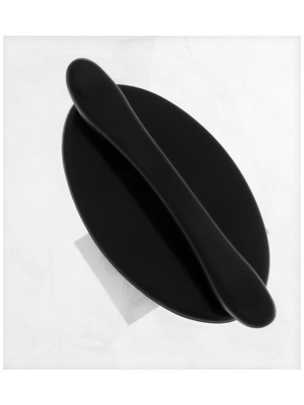 Ручка мебельная самоклеющаяся CAPPIO, L=95 мм, пластик, цвет черный