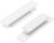 Ручка мебельная самоклеющаяся CAPPIO, L=108 мм, пластик, цвет белый